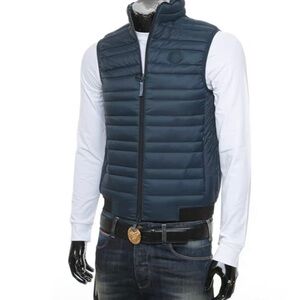 ARMANI EXCHANGE Men's A|X LOGO Down Puffer Vest size XL